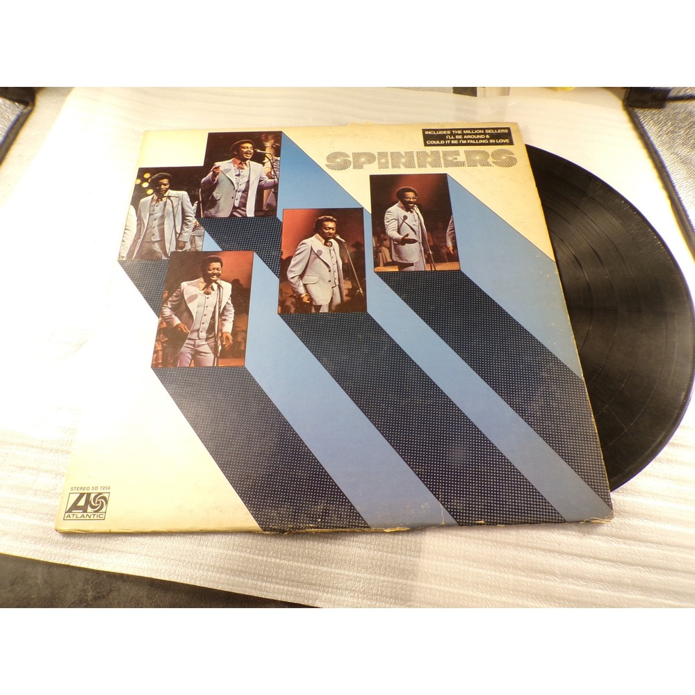 Spinners Self-Titled Vinyl LP Atlantic SD 7256 1973 I'll Be Around Soul Record